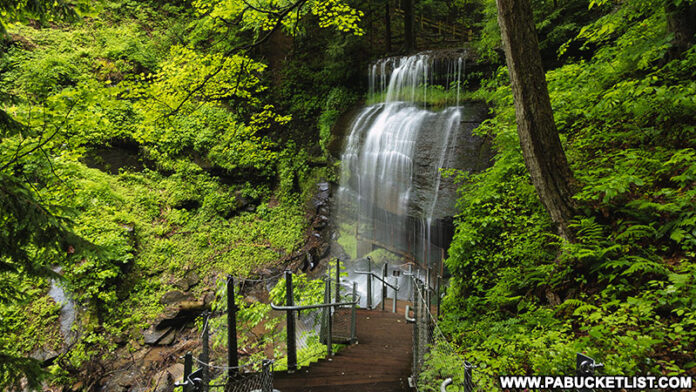 buttermilk falls new florence pa
